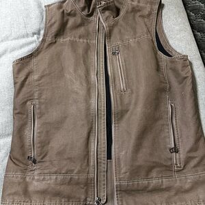Kuhl Brown Canvas Utility Vest